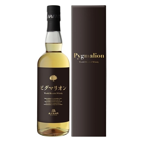 Pygmalionのラベル・モミジ意匠と熟成現場