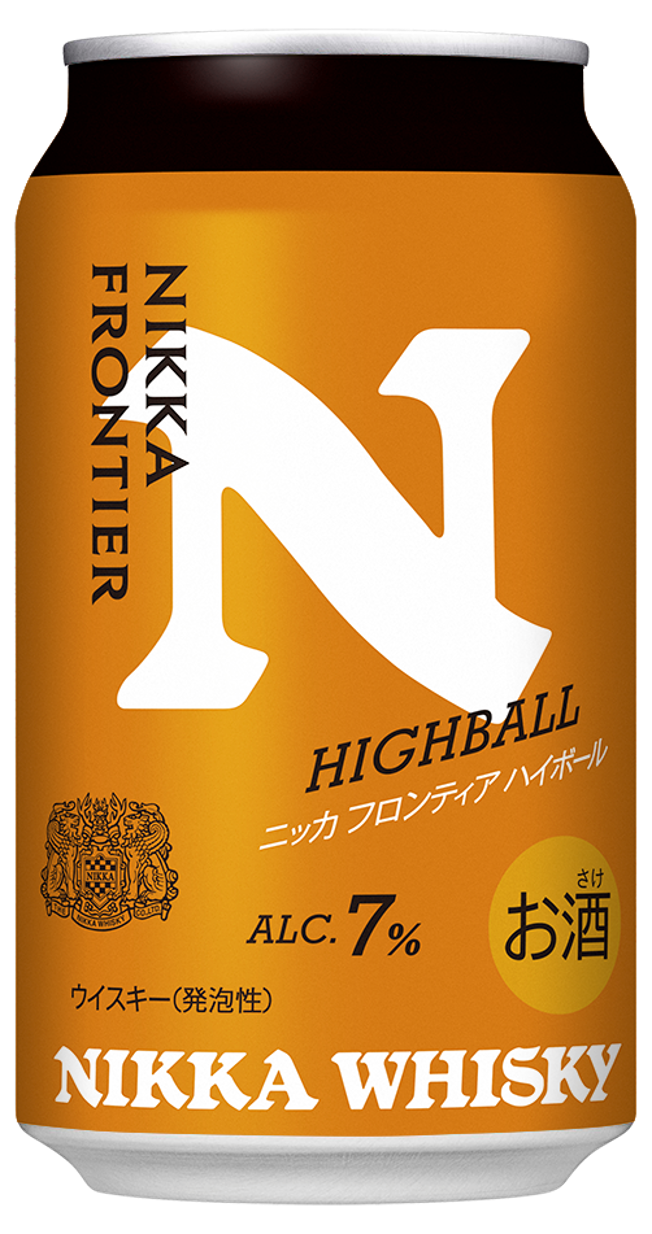 ニッカ フロンティア ハイボール 350ml缶 パッケージ正面