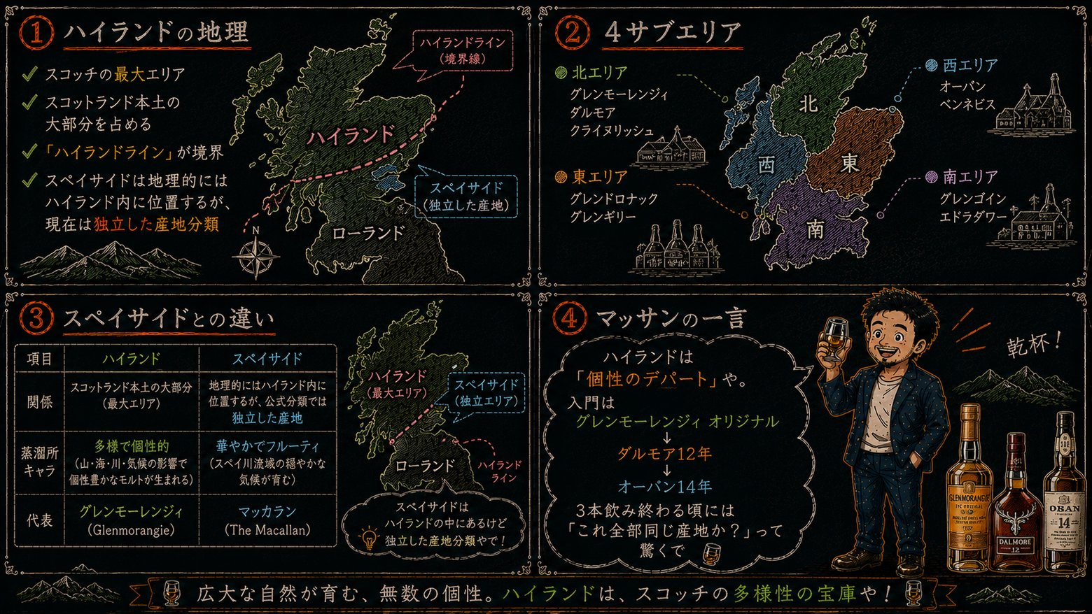 「ハイランド」の解説図