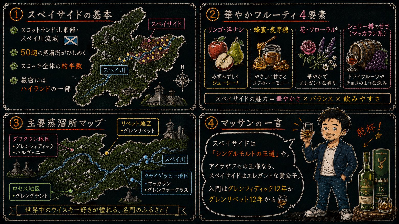 「スペイサイド」の解説図