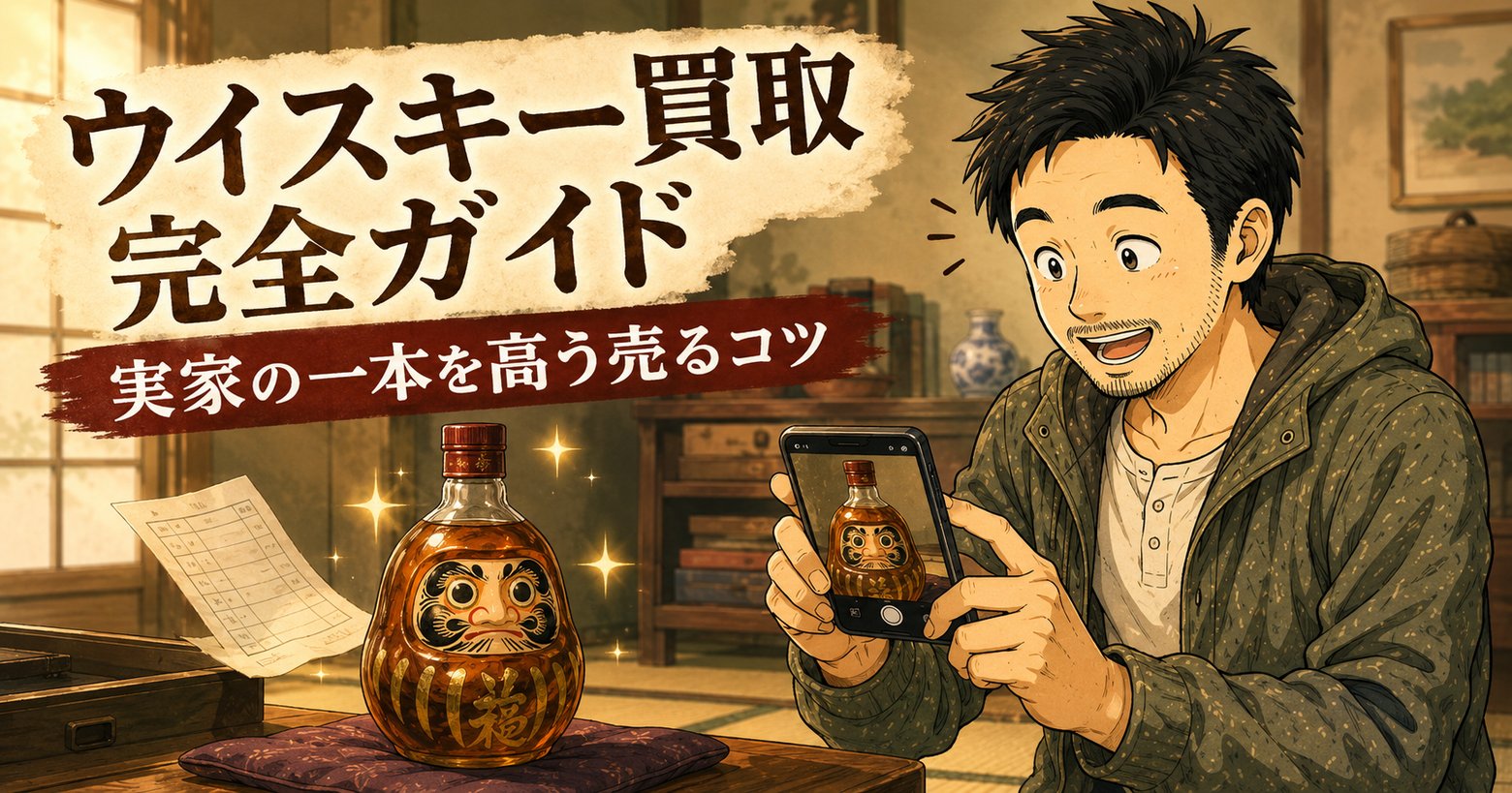 ウイスキー買取 完全ガイドのアイキャッチ