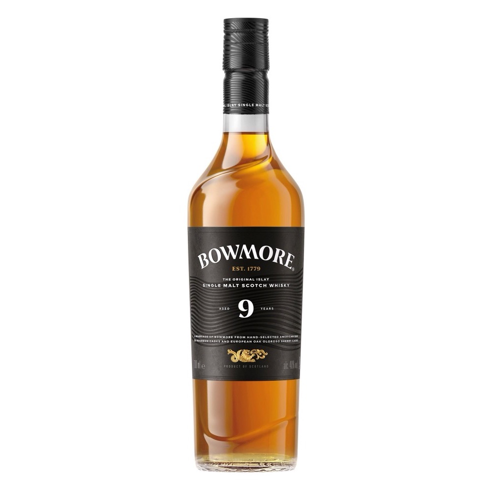 ボウモア9年 700ml 40% のボトル