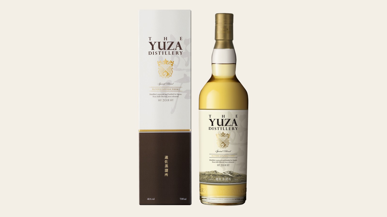 YUZA Special Blendのボトルと箱