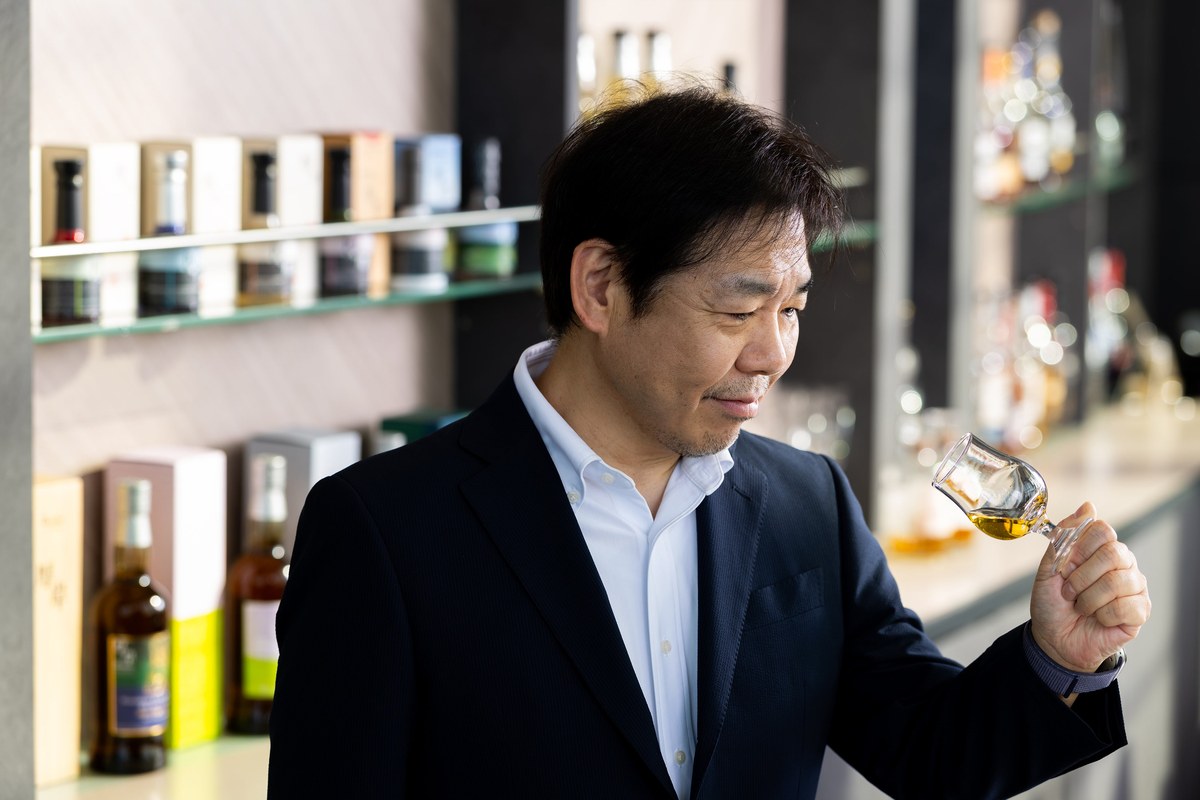 厚岸蒸溜所のチーフブレンダー 立崎勝幸さん
